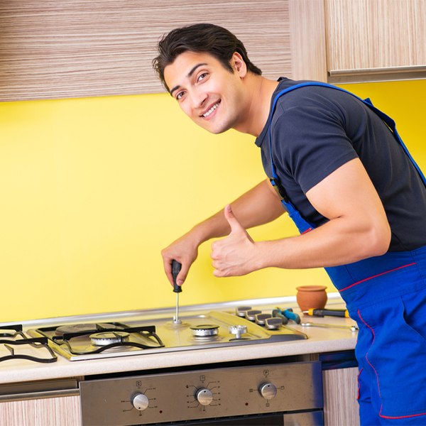 can you provide references from satisfied stove repair customers in Canton Kansas